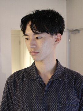 トッド(tod) メンズカット フェザーショート メンズパーマ フェザーパーマ