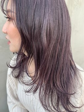 スリー バイ ベルベット 博多(THREE... by velvet) ディープラベンダー