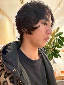 ブクレット(Bouclettes) メンズ/ウルフカット/ニュアンスパーマ