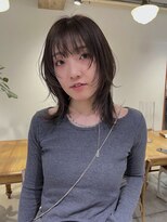 ダンボ(DUMBO)&nbsp;<kacho>顔まわりレイヤー　グレージュカラー