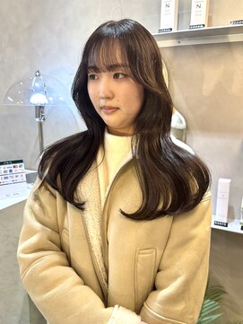 ジーナ 天神(Zina) 韓国ヘア/レイヤーカット/顔周りカット/グレージュカラー