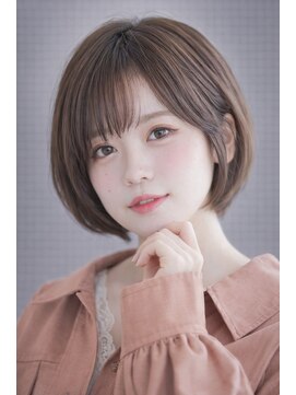 レム 仙台店(L.E.M) 【ショートボブ/顔周りカット/耳かけ】