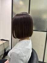 ソルバイシーループユナイテッド(soru by C-LOOP UNITED)&nbsp;あご下3cm切りっぱなしボブ