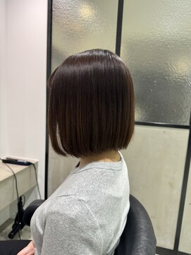 ソルバイシーループユナイテッド(soru by C-LOOP UNITED) あご下3cm切りっぱなしボブ