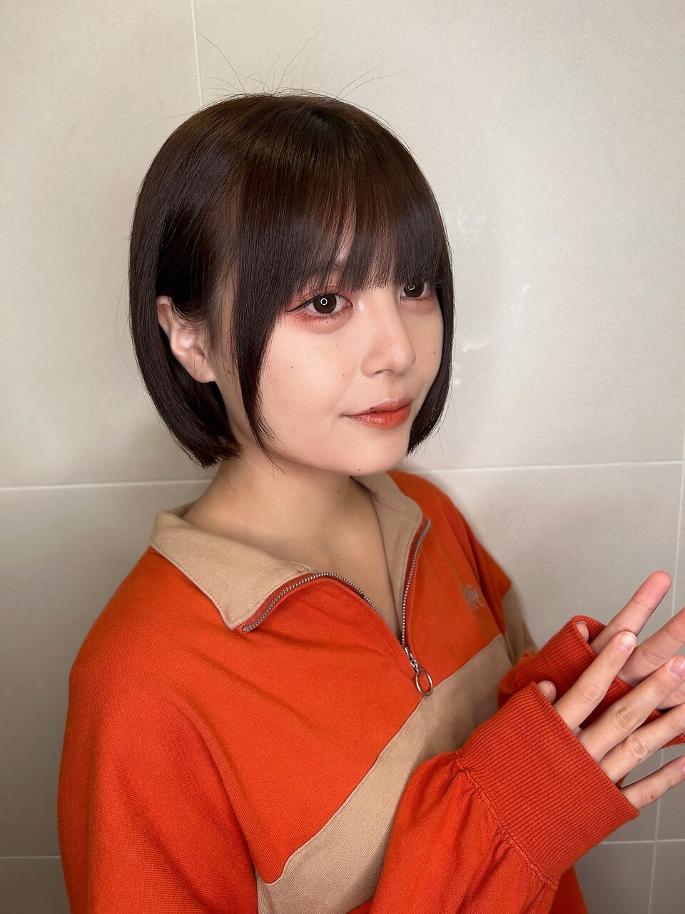コンパクトミニボブ×ナチュラルブラウン：L274588911｜テントー 大泉