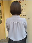 〈浅草 半個室〉内巻きボブ
