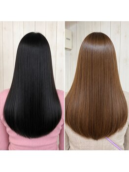 ギャレット 新宿店(Garret)の写真/新宿南口4分★【Cut+縮毛矯正+TOKIOTr¥15400】リピーター続出中!!もちが良くて湿気も気にならない!