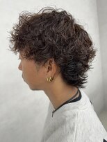 アース 新越谷店(HAIR&MAKE EARTH) ショートウルフ×癖毛風パーマ