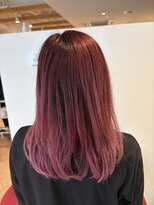 アズールサン 草加西口店(azule-sun)&nbsp;バレイヤージュ,ピンク,ピンクベージュ,ロングレイヤー【草加】