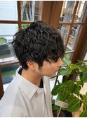 スパイラルパーマ