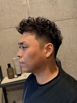 ブルニール 心斎橋(BLEUNIR)&nbsp;短髪パーマ、ピンパーマ、大人スタイル