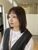 サラビューティーサイト 九大学研都市店(SARA Beauty Sight)&nbsp;【AIRI hair】レイヤーボブ/透明感グレージュ