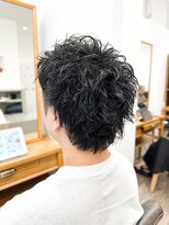 イル 天神西通り店(ill)&nbsp;【メンズ★天神】スパイキーショート×ピンパーマ×ツーブロック