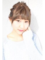 ミューズ 塩釜口店(MUSE)&nbsp;~muse塩釜口~三つ編みアレンジｂｙ高瀬