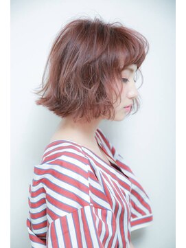 ニューヨークニューヨーク 梅田茶屋町店(NYNY) 外国人風ゆる巻きミディアムヘア