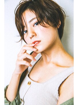 リノナ(Linona) 大人可愛い小顔ハンサムショートハイライト☆【Linona/リノナ 】