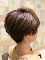 オリジンズ ヘアー(Origins hair)&nbsp;すっきり小顔見せ丸みショート♪[アースカラー/30代/40代/50代]