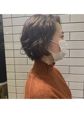 プラン(plan) ショートボブ×パーマ