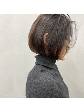 エヌ(N) N/92co. 抜け感たっぷり かきあげボブ