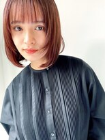 リト 自由が丘(Lit.)&nbsp;【Lit.】透けバング顔まわりレイヤーボブ【担当YUKINA】