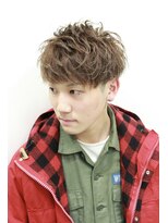 ヨシザワインク プレミアム 築地店(YOSHIZAWA Inc. PREMIUM)&nbsp;刈り上げツーブロックベリーショートブラウン束感セット