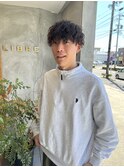 ★ツイストスパイラルパーマ★  波巻きスパイラルメンズヘア