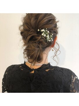 クールブ(Courbe) お呼ばれアレンジ♪