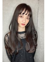 リークフー(Ree cu fuu)&nbsp;10代20代30代40代 前髪　ワンレンロングヘアー　藤沢