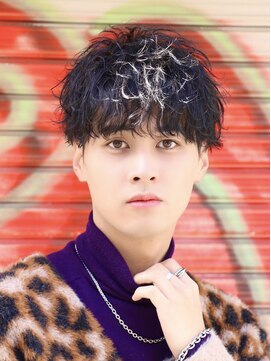 オーシャントーキョー 大阪(OCEAN TOKYO) パーマ ツイスパ メンズヘア カラー メンズ マッシュ ウルフ