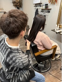 ケードット(K.)の写真/【岩国】ヘアケアはもちろん、ホームケアもアドバイス◎サロン帰りの美しい仕上がりをキープ◇