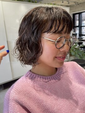 フィルムス 表参道(FILMS) ココアベージュ/黒髪/クラゲヘアー/オリーブグレー/ボブ/表参道