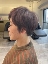 ソイクフ 四条大宮店(SOY-KUFU)&nbsp;20代30代40代◎イメチェン似合わせカットレッドブラウンショート