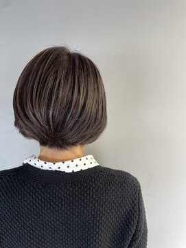 リッカ ギンザ バイ バッカ(Licca GINZA by bacca) ショートボブ/グレーカラー