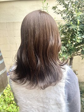 ココカラヘアー ニコ(cococara hair nico) オリーブブラウン/艶髪/透明感カラー/レイヤーカット//