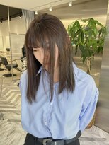 ゼスト 八王子店(ZEST)&nbsp;ラベンダーグレージュ/艶カラー/中明度カラー/永尾しおり