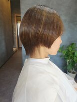 燈&nbsp;縮毛矯正ショート