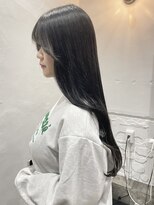 アルコイリスバイドールヘアー(ARCOIRIS by Dollhair)&nbsp;アッシュオリーブネイビーグレーレイヤーロングメンズライク都島