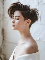 アルトリスト(Altruist Aging×HAIR&SPA)&nbsp;★ダークアッシュ大人ガーリーボブ着物似合わせカット/髪質改善