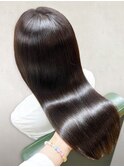 20代30代40代大人可愛い髪質改善カラー艶感ストレート透明感