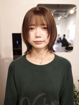 ヨー(Yoh-) 【レイヤーボブ/中里千尋】ウルフボブ/ウルフ/ウルフ仙台