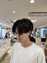 ケンジ 平塚ラスカ店(KENJE)&nbsp;ニュアンスパーマ/韓国風/センターパート/メンズパーマ