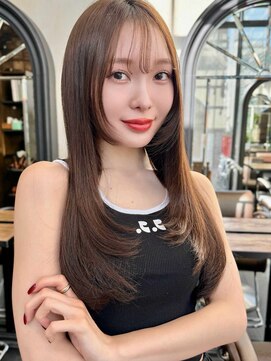 ミンクス 原宿店(MINX) 【MINX】似合わせフェミニンロングレイヤー_原宿/髪質改善