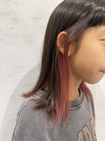 フォンド(fond)&nbsp;【新栄/名古屋】インナーカラー×切りっぱなしボブ