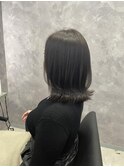 髪質改善×透明感カラー