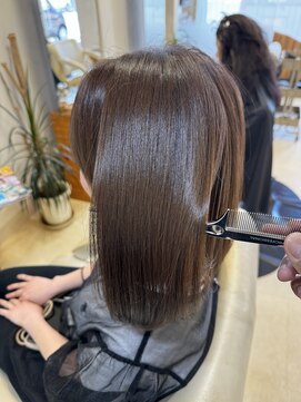 リムルバイアールエイチ(limuL by Яh) 髪質改善カラー【アッシュブラウン】