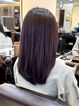 キャラ 池袋本店(CHARA) バレイヤージュグラデーション◎ピンクバイオレット【池袋】