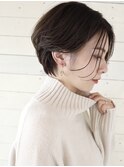 ハンサムショート/耳掛けショート/似合わせカット/小顔カット