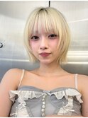 @eri_sand_ 奥行きショート/ハイライト/くびれヘア/大阪梅田