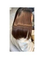 モンヘアー(mont hair)&nbsp;髪質改善トリートメント、縮毛矯正で艶髪へ