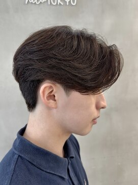 ニコ トウキョウ(nico TOKYO) メンズ/センターパート/ニュアンスパーマ/シースルーマッシュ